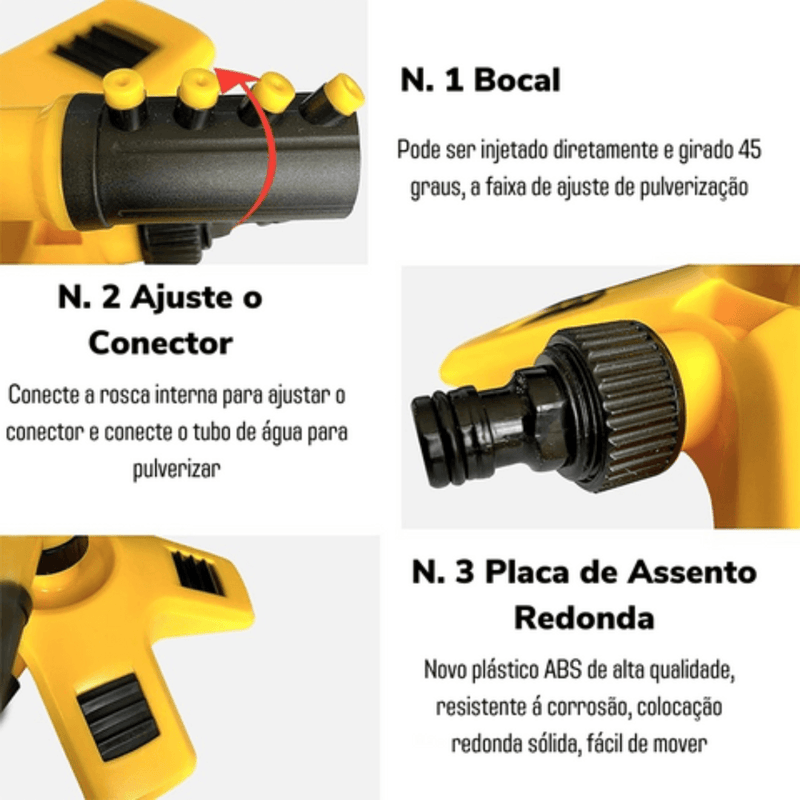 Irrigador Automático 360° Para Jardim - Mix Houses